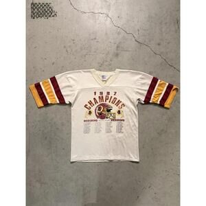 1987 Champions Redskins Vintage Football T-Shirt
